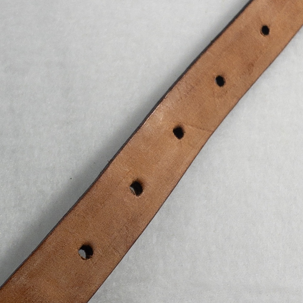 VALMARS Belt Woman's Medium Brown Leather Braided Belt Made In Italy - Picture 9 of 11